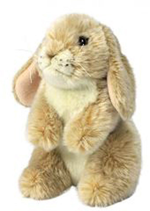 Anna Club Plush Мягкая игрушка Кролик стоит цвет кремовый