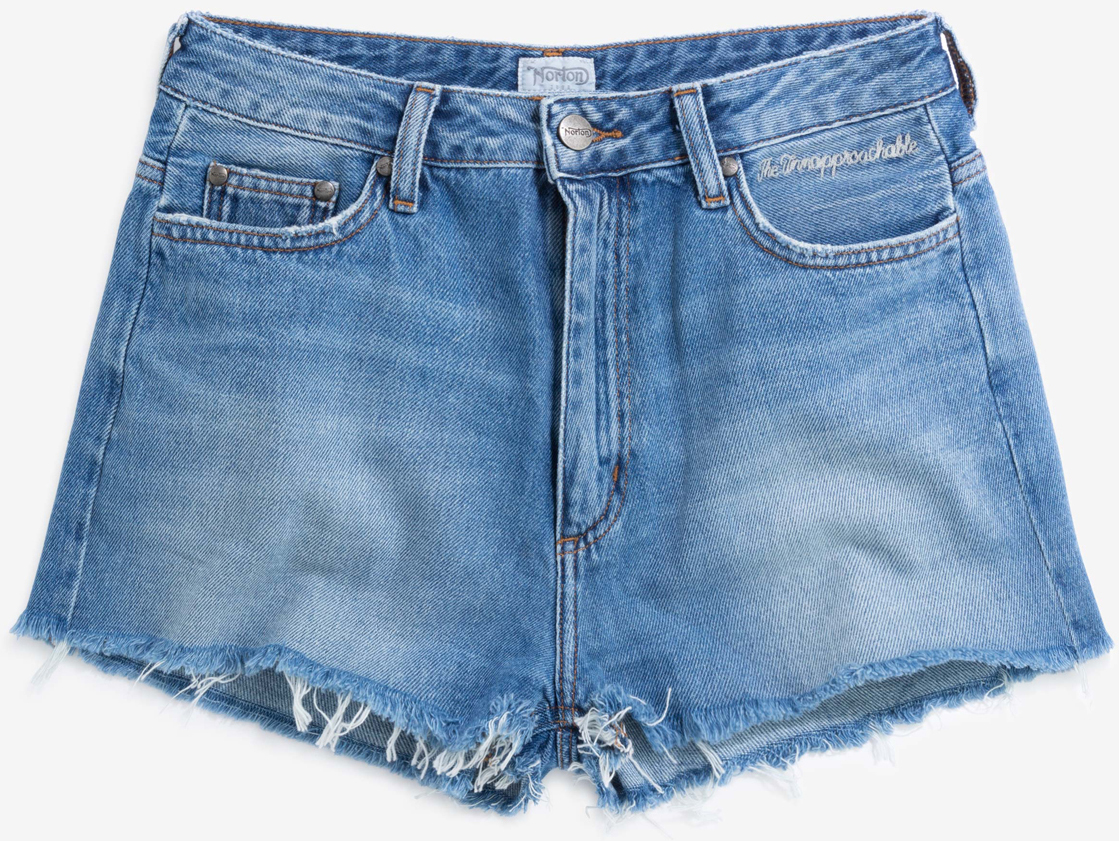 Шорты женские Pepe Jeans, цвет: синий. 097.NL800001..000. Размер 29 (44/46)