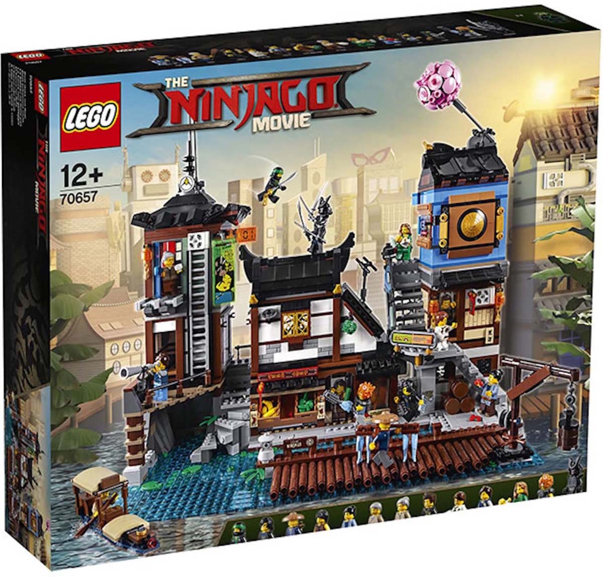 LEGO Ninjago Конструктор Порт Ниндзяго Сити 70657