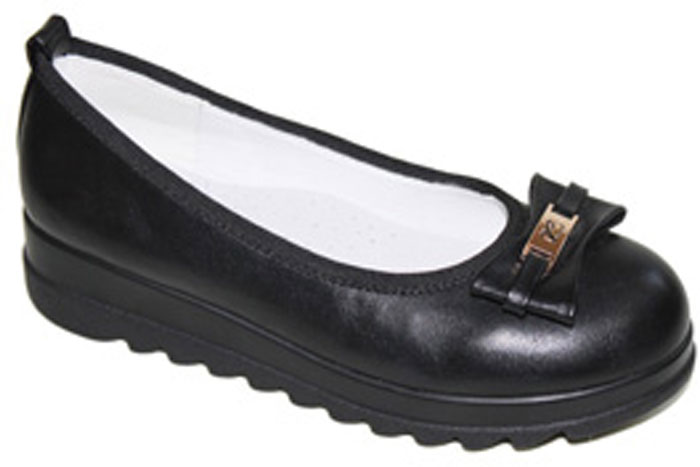 Туфли для девочки Leopard Kids, цвет: черный. BA14168-1T(XHX14168-1T). Размер 35