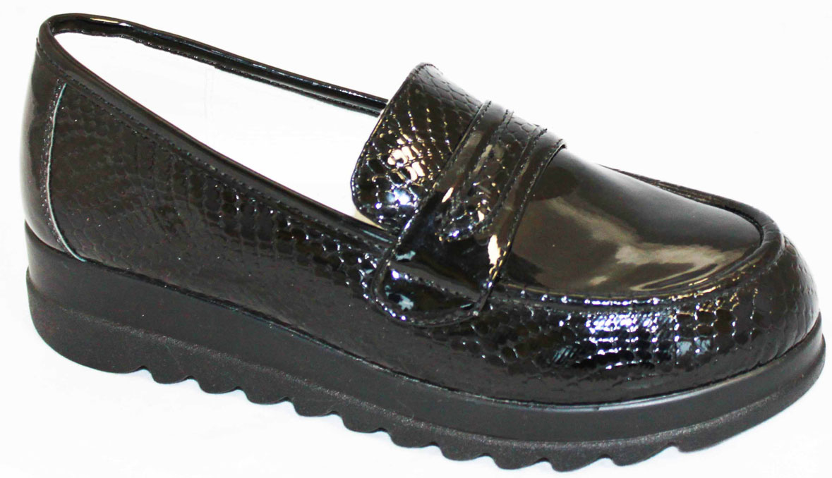 Туфли для девочки Leopard Kids, цвет: черный. BA14168-9T(XHX14168-9T). Размер 33