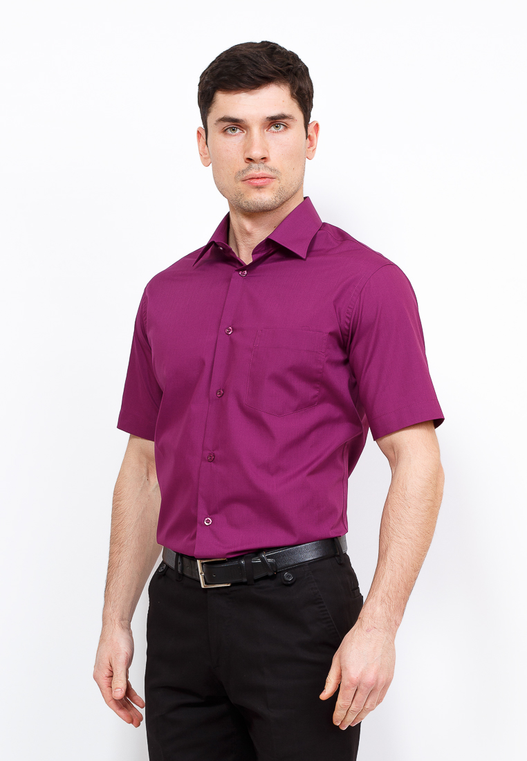 Рубашка мужская Casino, цвет: фиолетовый. c730/0/340/Z. Размер 41 (50)
