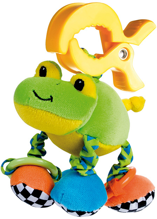 Canpol Babies Игрушка подвесная мягкая с вибрацией Лягушка