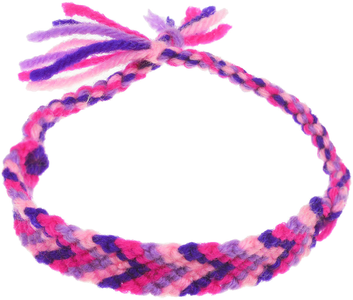 Фенечка Ethnica, цвет: розовый, фиолетовый. 369010