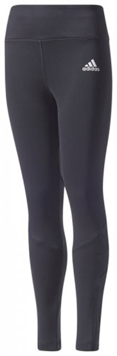 Леггинсы для девочки Adidas Yg Tr Kn Tight, цвет: черный. CE6205. Размер 128