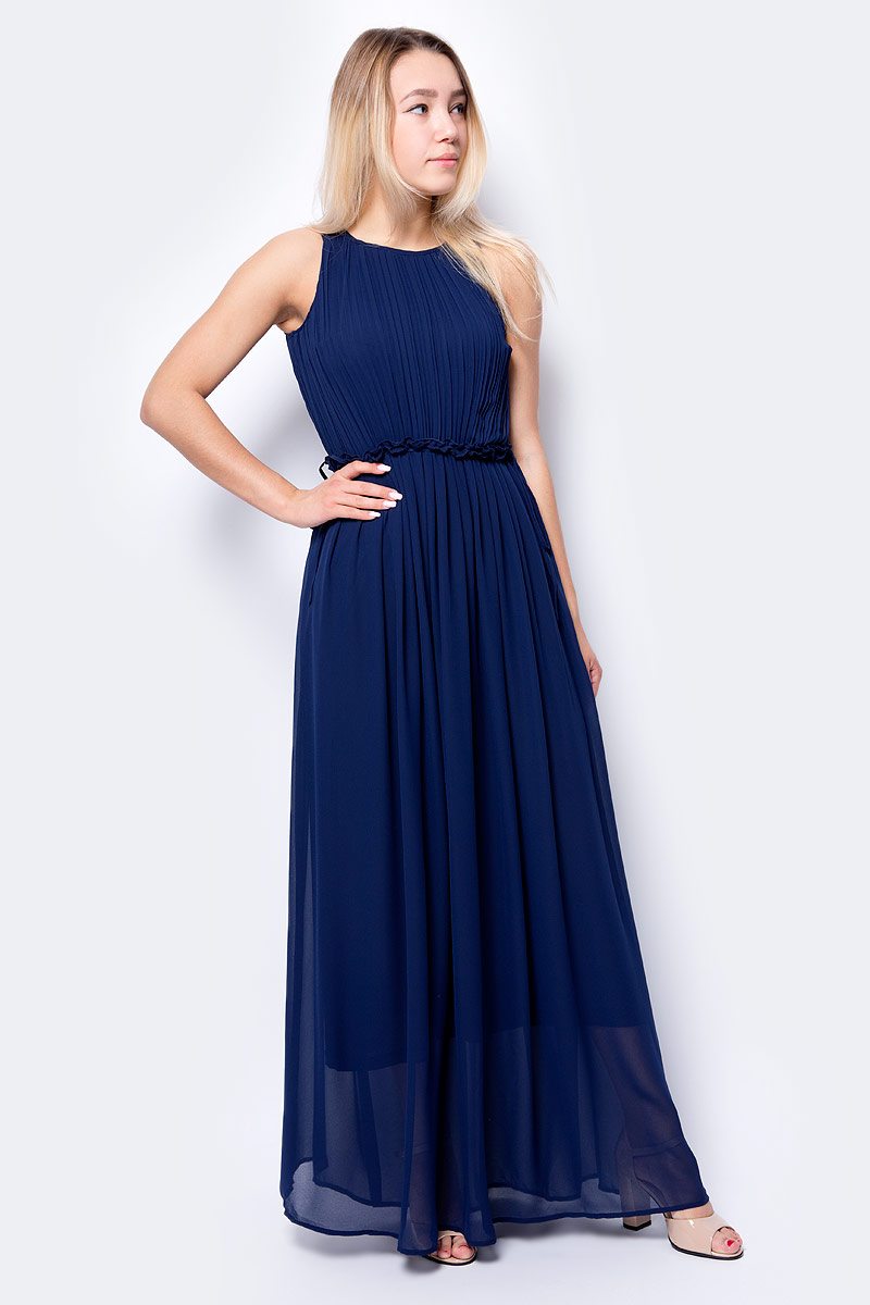 Платье Sela, цвет: серое море. Dsl-117/244-8214. Размер 44