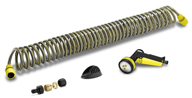 Шланг спиральный Karcher, с аксессуарами, 10 м 2.645-178.0