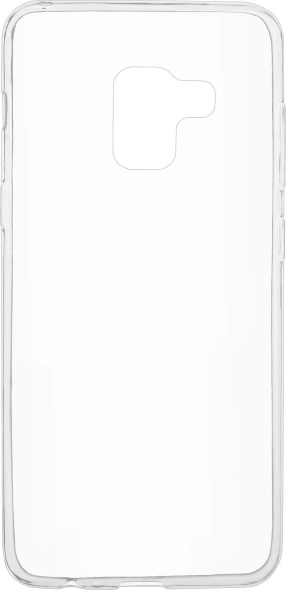 Skinbox Slim Silicone чехол для Samsung Galaxy A5 (2018)/A8 (2018), Transparent