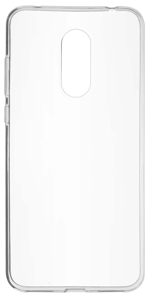 Skinbox Slim Silicone чехол для Xiaomi Redmi Note 5, Transparent