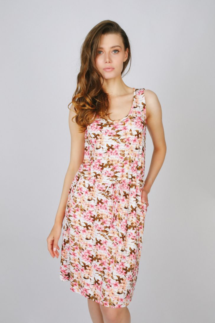 Платье домашнее Melado, цвет: розовый. 8300L-70049.1H-052. Размер 50