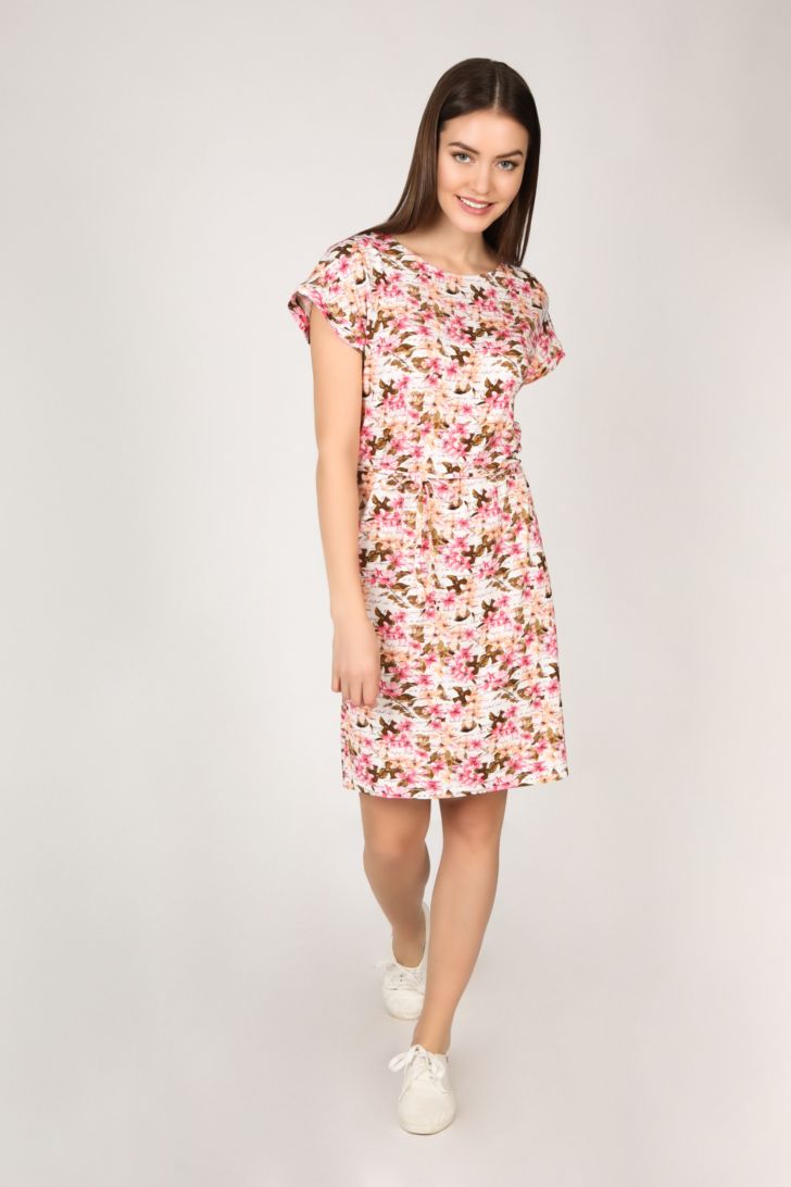 Платье домашнее Melado, цвет: розовый. 8300L-70050.1H-052. Размер 46