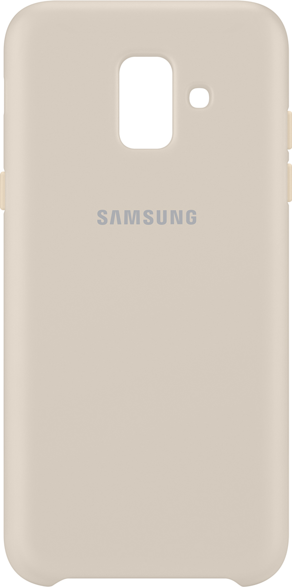 Samsung Dual Layer Cover чехол для Galaxy A6 (2018), Gold