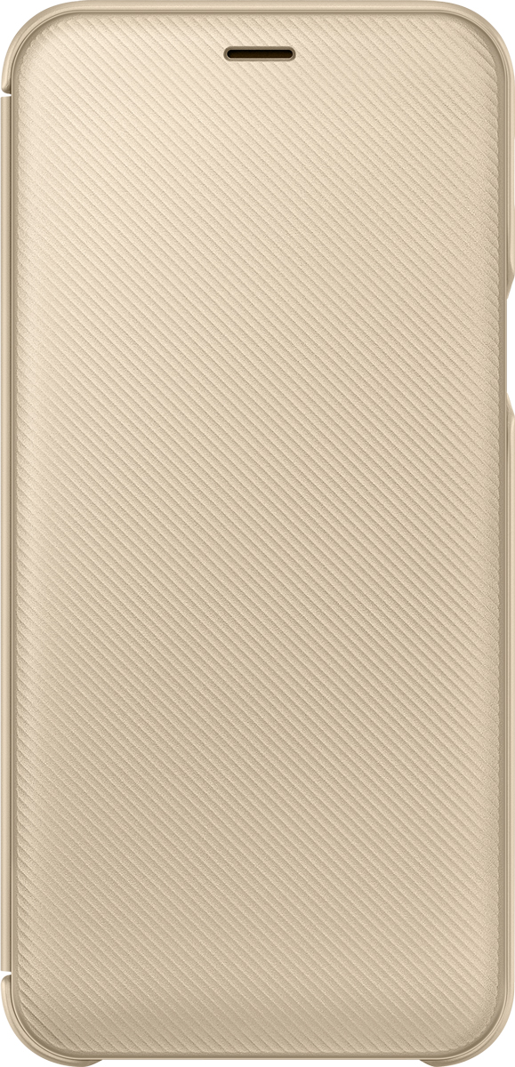 Samsung Wallet Cover чехол для Samsung Galaxy A6 (2018), Gold