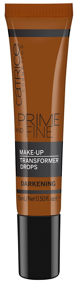 Catrice Корректор цвета тональной основы Prime And Fine Make Up Transformer Drops Darkening, цвет: темный