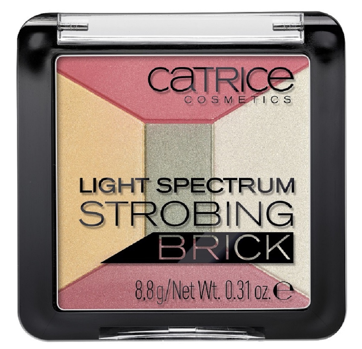 Catrice Хайлайтер мультицветный 5 в 1 Light Spectrum Strobing Brick 20 Spirit of Africa, цвет: разноцветный