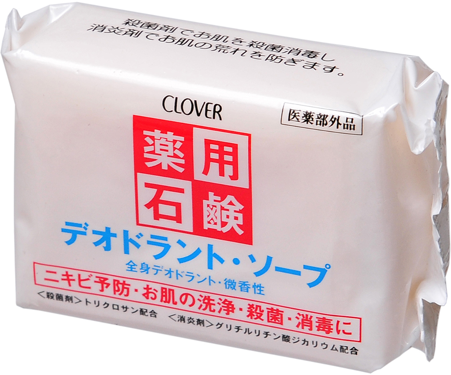 Clover Мыло дезодорирующее для чувствительной кожи 