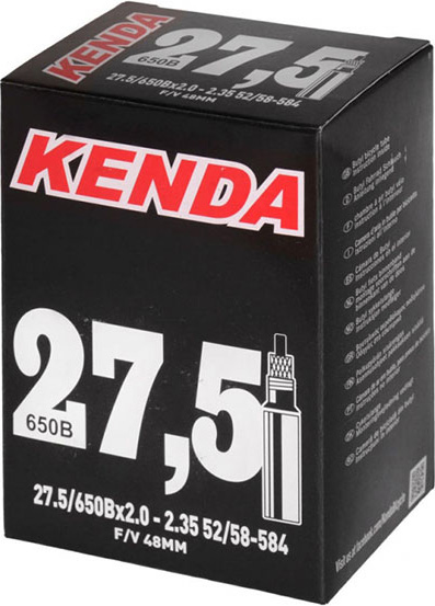 Велокамера Kenda 27.5'x2.00 - 2.35, f/v-48 мм