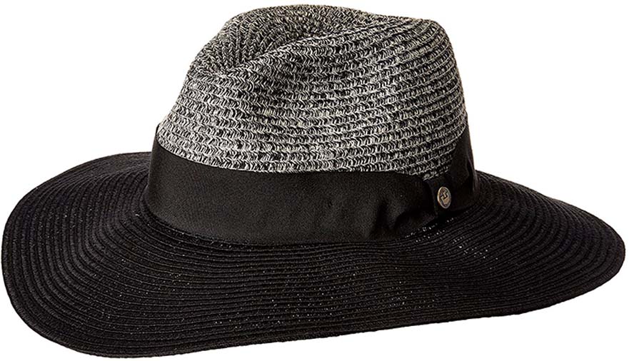 Шляпа соломенная женская Goorin Brothers, цвет: черный. 91-342-10_blk. Размер M (57)