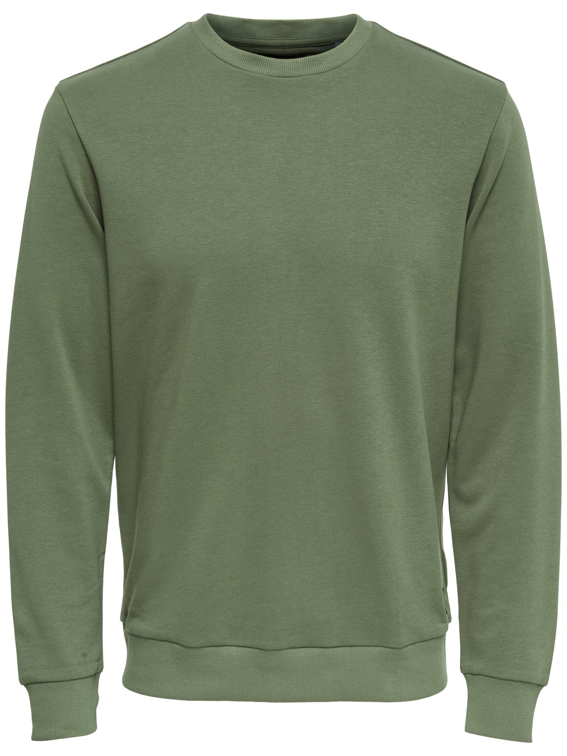 Пуловер мужской Only & Sons, цвет: зеленый. 22006447_Olivine. Размер M (48)