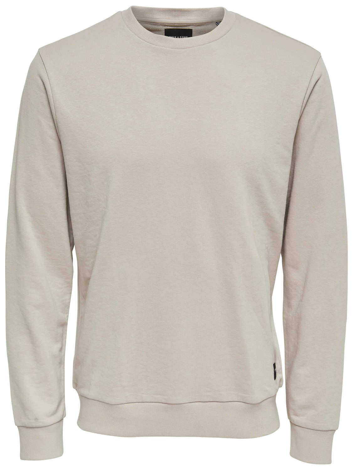 Пуловер мужской Only & Sons, цвет: серый. 22006447_Feather Gray. Размер M (48)