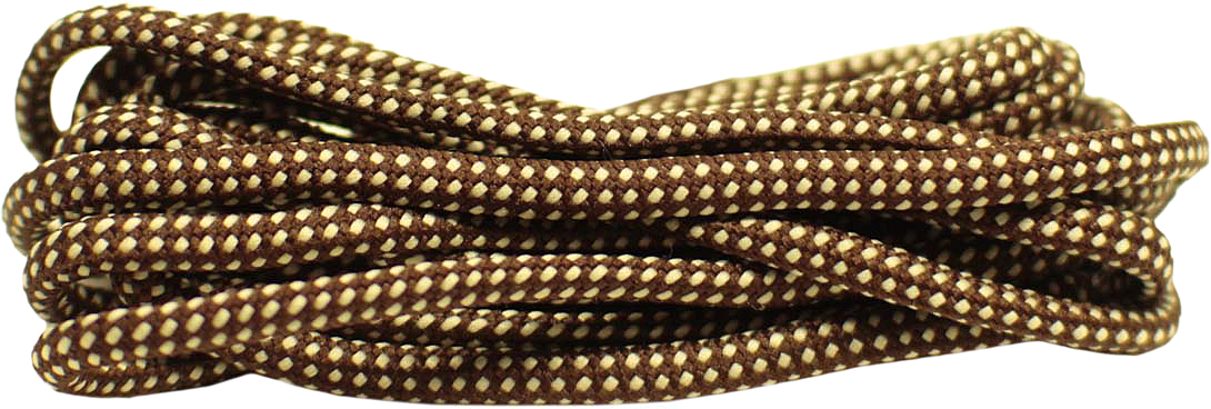 Шнурки для обуви Шнурком, круглые, цвет: коричневый, 6 мм, 120 см. В865_6/ШМ250*227