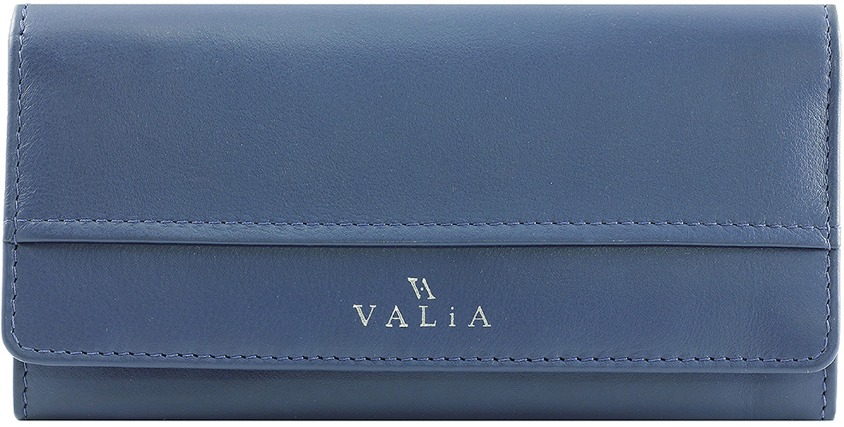 Кошелек женский Valia, цвет: синий. 3401