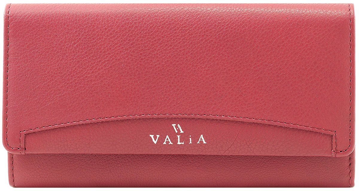 Кошелек женский Valia, цвет: бордовый. 3402