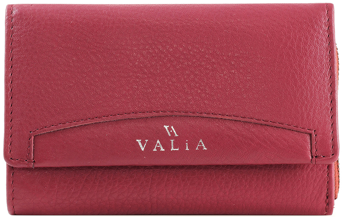 Кошелек женский Valia, цвет: бордовый. 3403