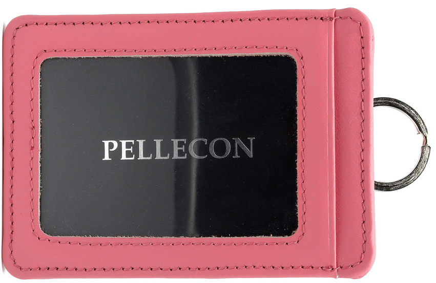 Обложка для удостоверения мужская Pellecon, цвет: розовый. 102-717-18