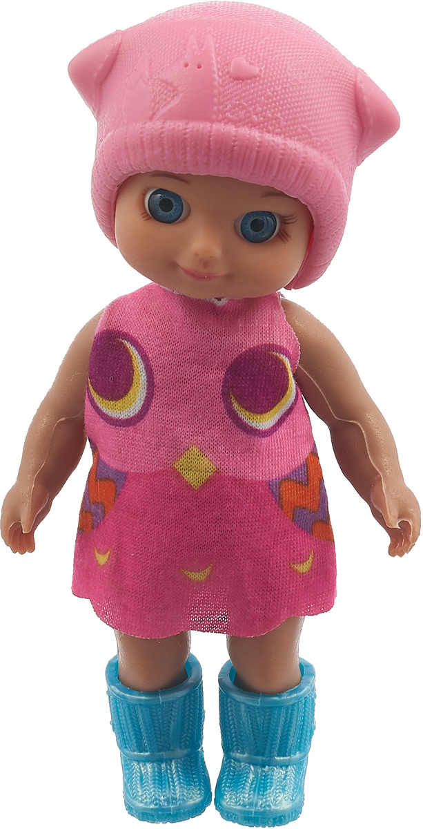 Veld-Co Мини-кукла Изабелла в платье цвет розовый