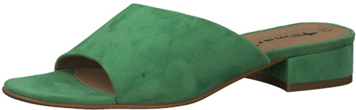 Сабо женские Tamaris, цвет: зеленый. 1-1-27122-30-702/220. Размер 37