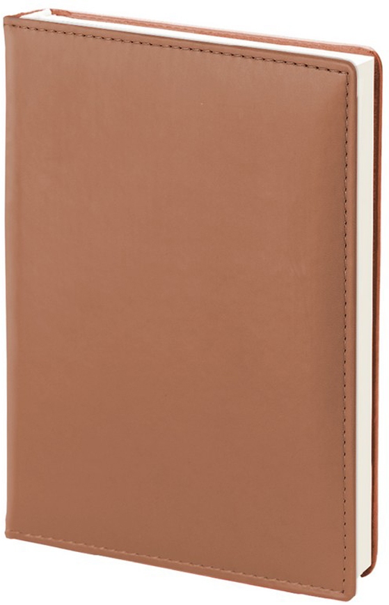 Attache Ежедневник Velvet недатированный 160 листов формат А5 цвет коричневый