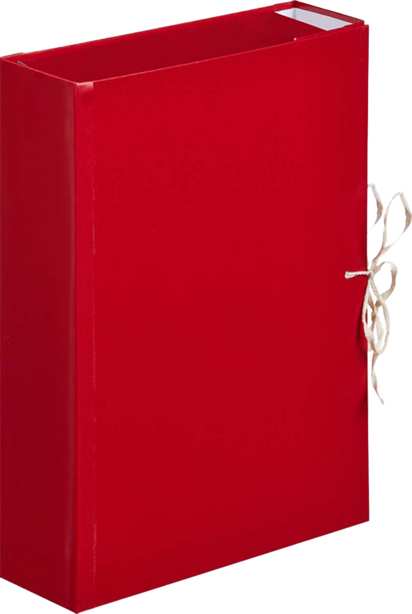 Attache Папка-регистратор на завязках А4 обложка 80 мм цвет красный 84965