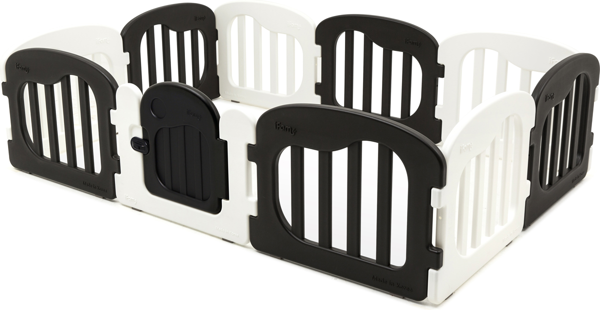 Ifam Манеж Natural цвет черный белый IF-105-03-BWD10