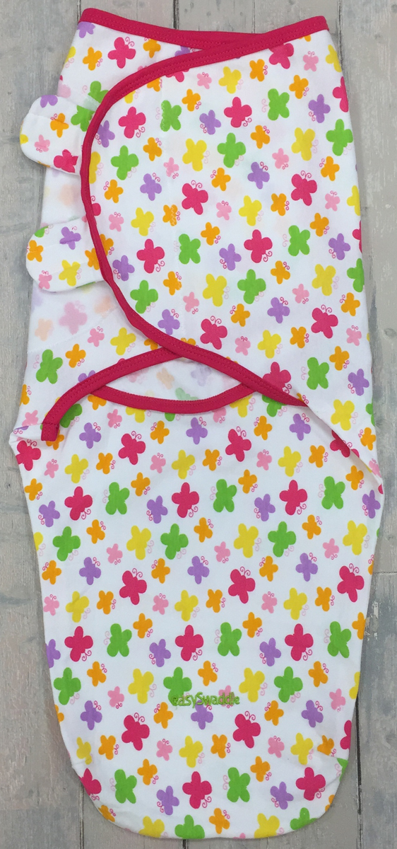 Спальный мешок для новорожденных Супермамкет Бабочки, цвет: белый. pnlp-id11249. Размер 68