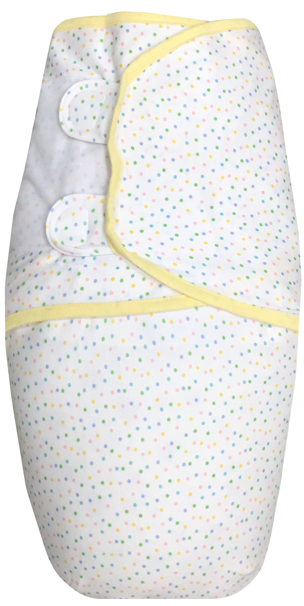 Спальный мешок для новорожденных Супермамкет Горошек, цвет: белый. pnlp-id10803. Размер 56