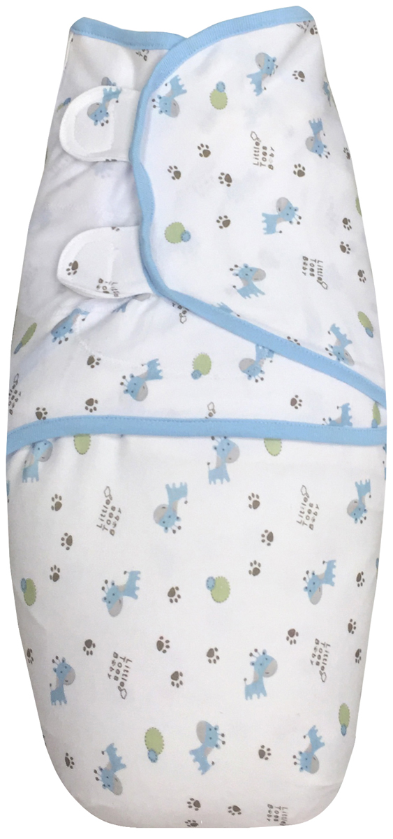 Спальный мешок для новорожденных Супермамкет Космо-жирафы, цвет: белый. pnlp-id11003. Размер 56