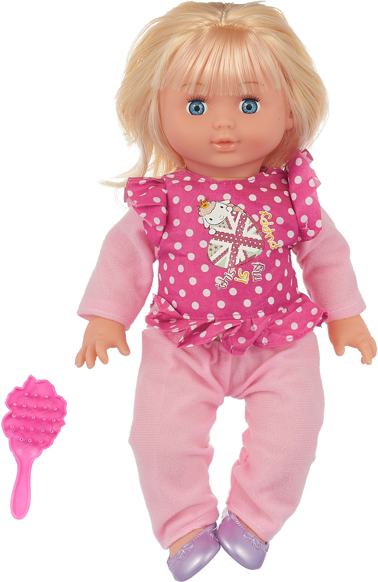 Doll&Me Кукла цвет наряда розовый малиновый 21 х 9,5 х 37 см 1031