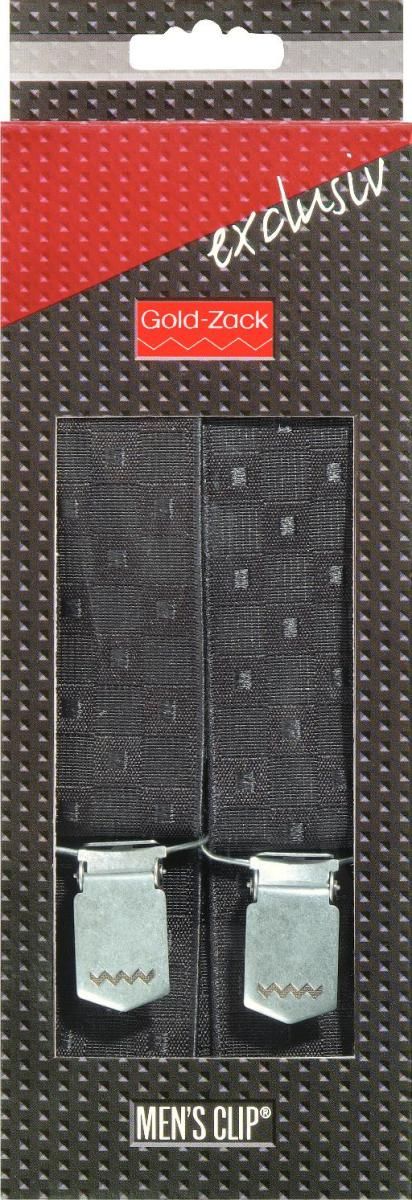 Подтяжки мужские Prym Эксклюзив, цвет: черный. 944302. Размер M/L (Длина 120 см)