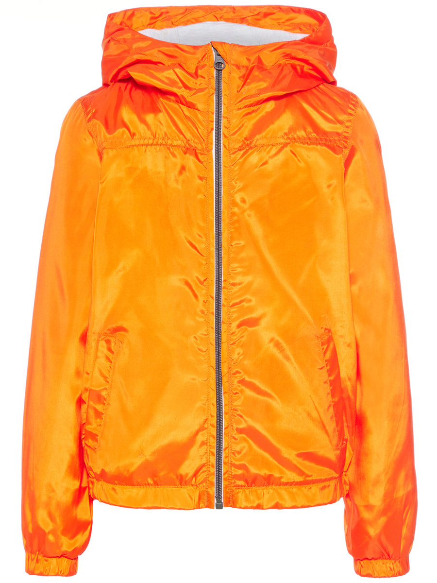 Куртка для мальчика Name It, цвет: оранжевый. 13150308_Persimmon Orange. Размер 140
