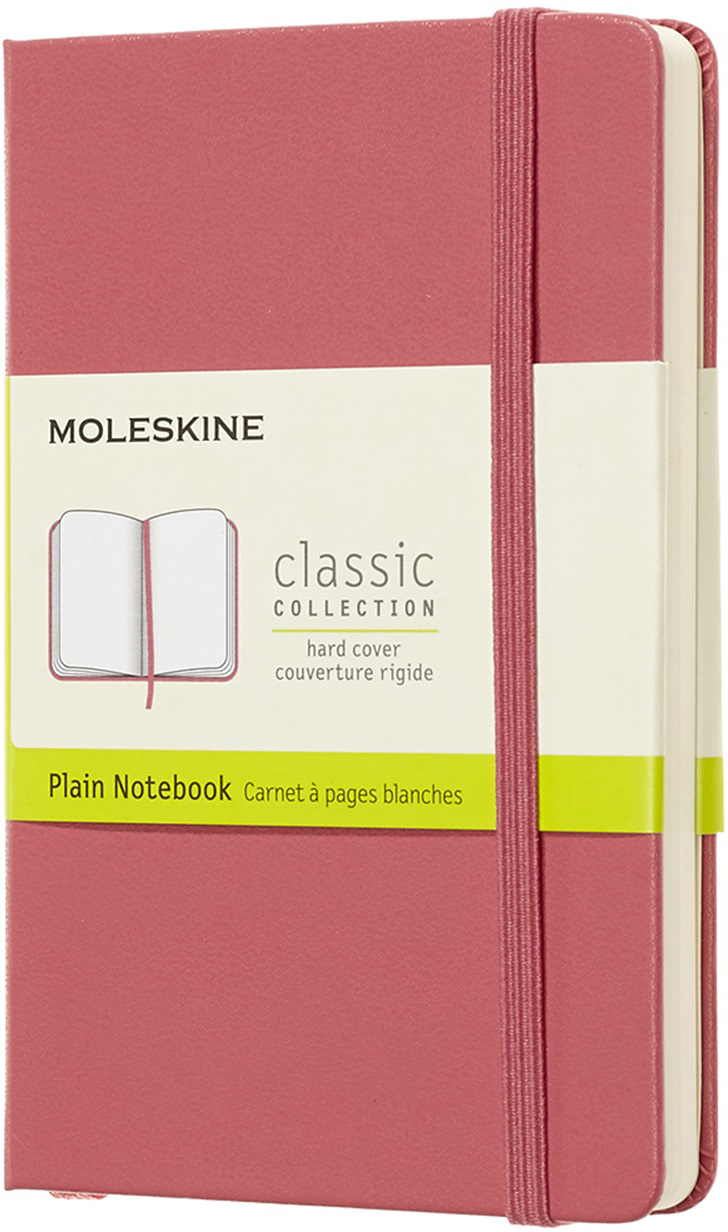 Moleskine Блокнот Classic Pocket 9 x 14 см 96 листов нелинованный цвет розовый