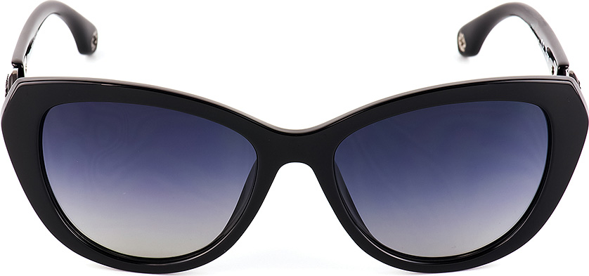 Солнцезащитные очки женские Selena, цвет: черный. 80039141