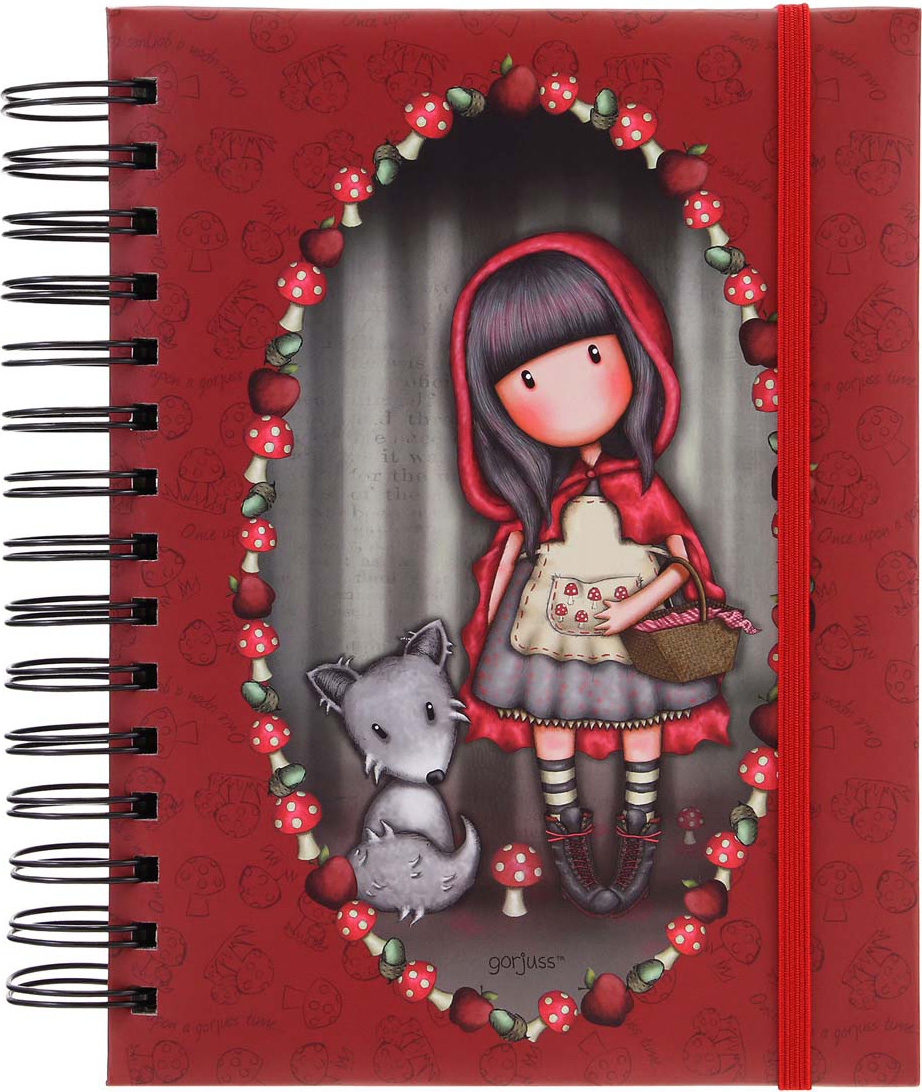 Santoro London Блокнот-органайзер Little Red Riding Hood 108 листов