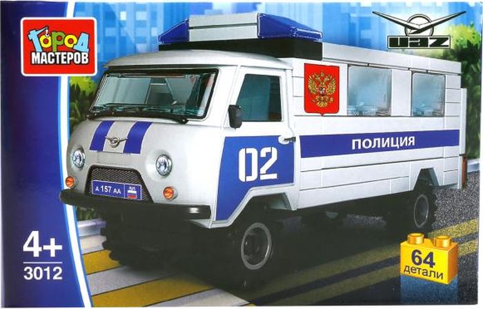 Город мастеров Конструктор Полиция УАЗ 452