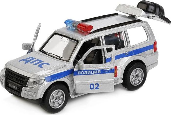 Технопарк Машинка Mitsubishi Pajero Полиция