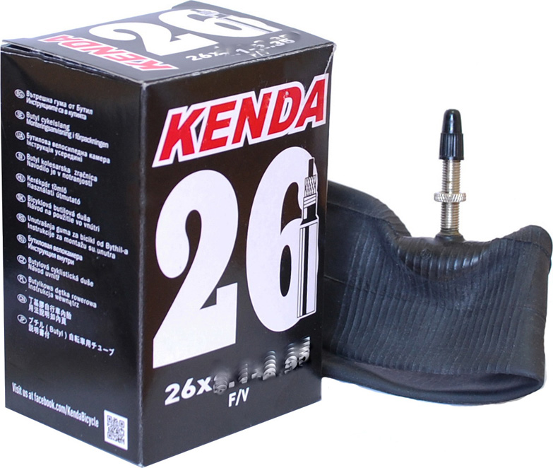 Велокамера Kenda 26'x1.5-1.75 ниппель f/v вело ниппель