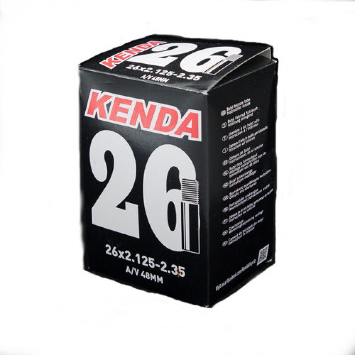 Велокамера Kenda 26'x2.125-2.35, Extreme 0, 87 мм a/v