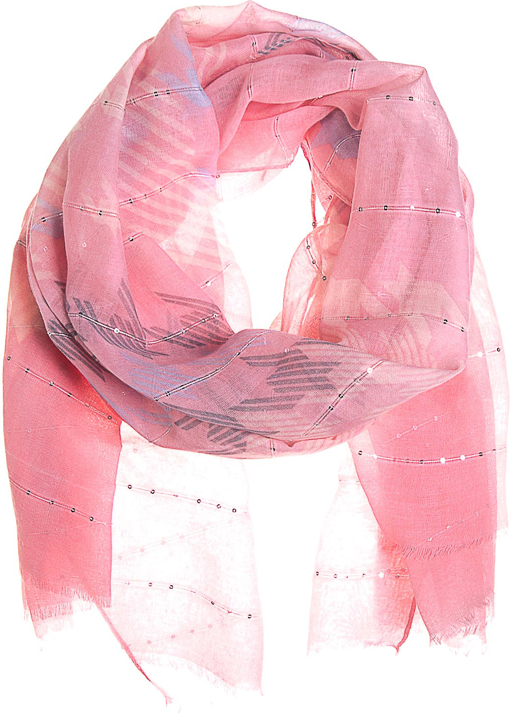 Палантин женский Vittorio Richi, цвет: розовый. K05V5527. Размер 180 х 90 см