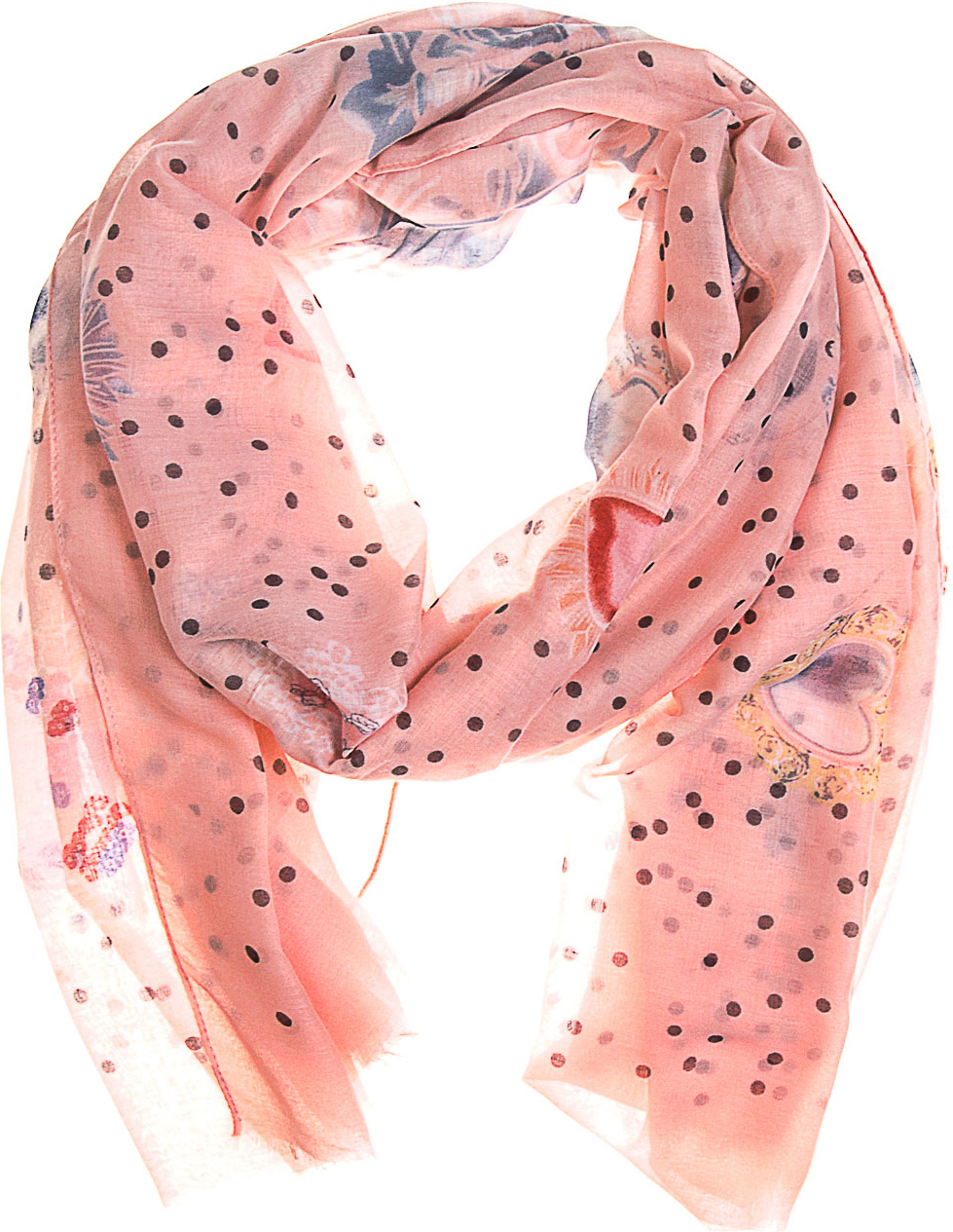Палантин женский Vittorio Richi, цвет: светло-розовый. KXV6615. Размер 180 х 90 см