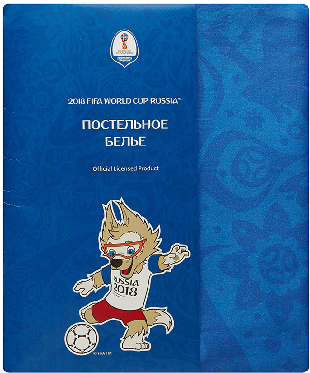 2018 FIFA World Cup Russia Комплект белья детский цвет белый синий
